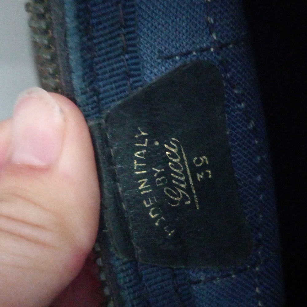 Authentic Vintage Gucci GG Monogram Supreme Sherry Web Ophidia Boston Doctor Bag - Picture 11 of 14